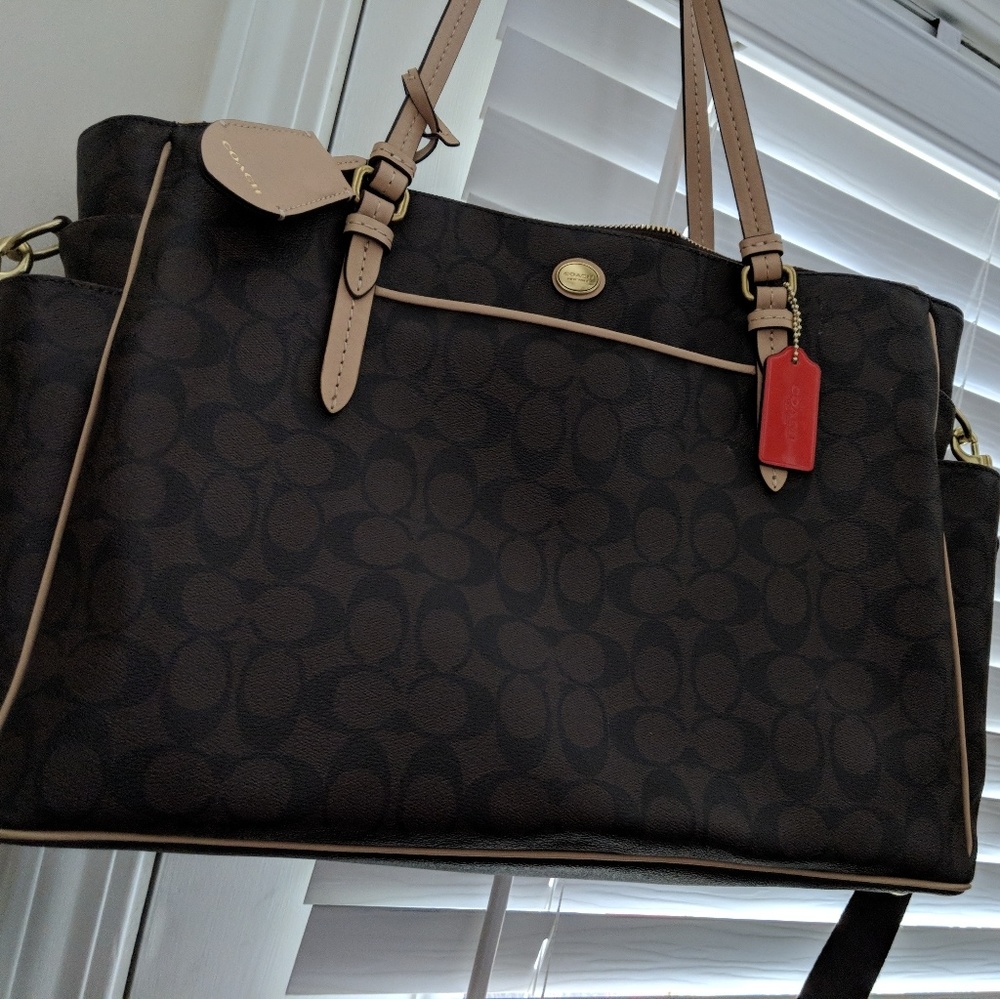 Coach diaper bag